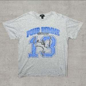 boohooMAN Distressed Oversized Pour Homme Rosary Graphic T-Shirt